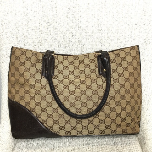 Authentic Gucci Horsebit tote bag - Picture 6 of 15